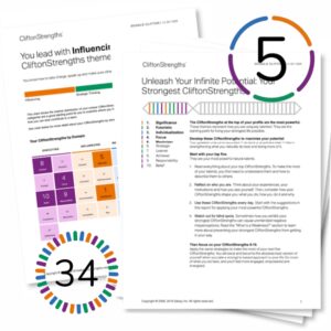 Badanie CliftonStrengths™ (test Gallupa) z omówieniem (90 minut)